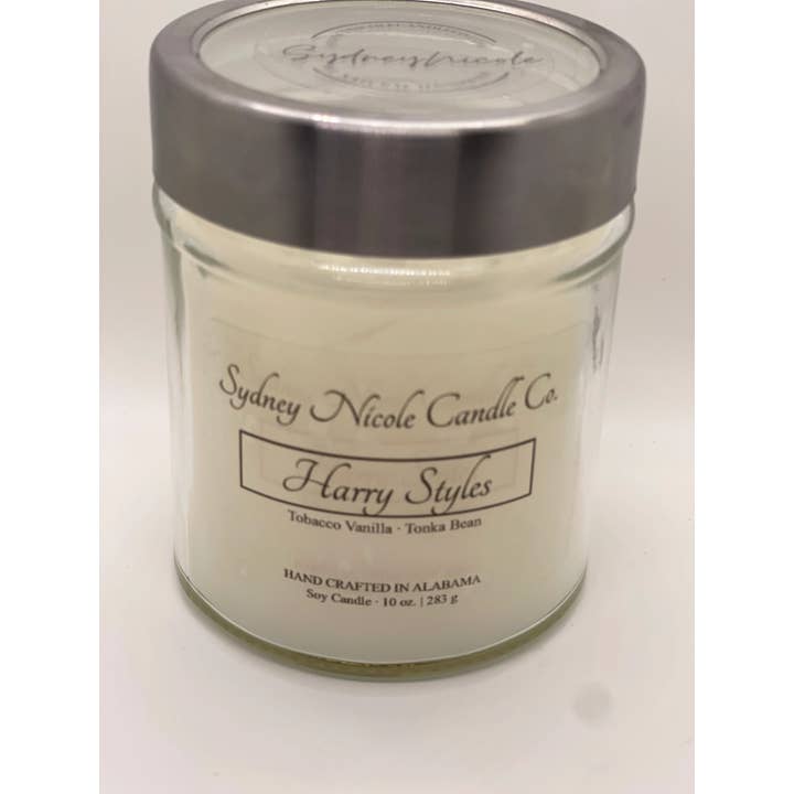 Sydney Nicole Candle Co. – wholesale Jar/filled candle – Harry Styles