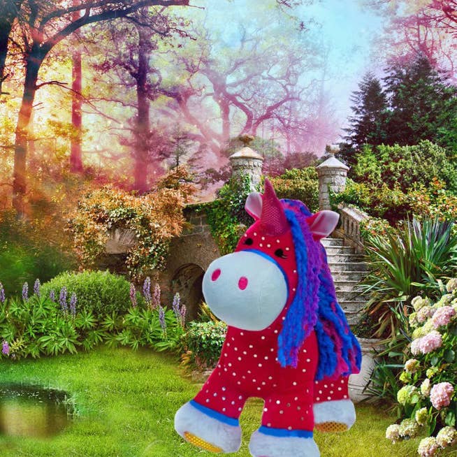GirlzNDollz - Wholesale Stuffed/Plush Toy - Kids & Baby - Sparkles - The Pink Sparkle Unicorn2