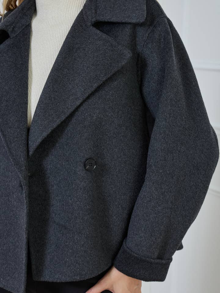 LULUMARY - Wholesale Coat - Women's - Peacoat V3265