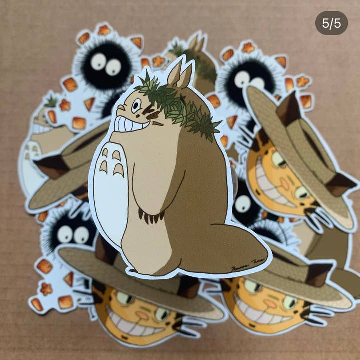 Iwalanis Creations - Wholesale Sticker - Studio Ghibli Inspired Stickers