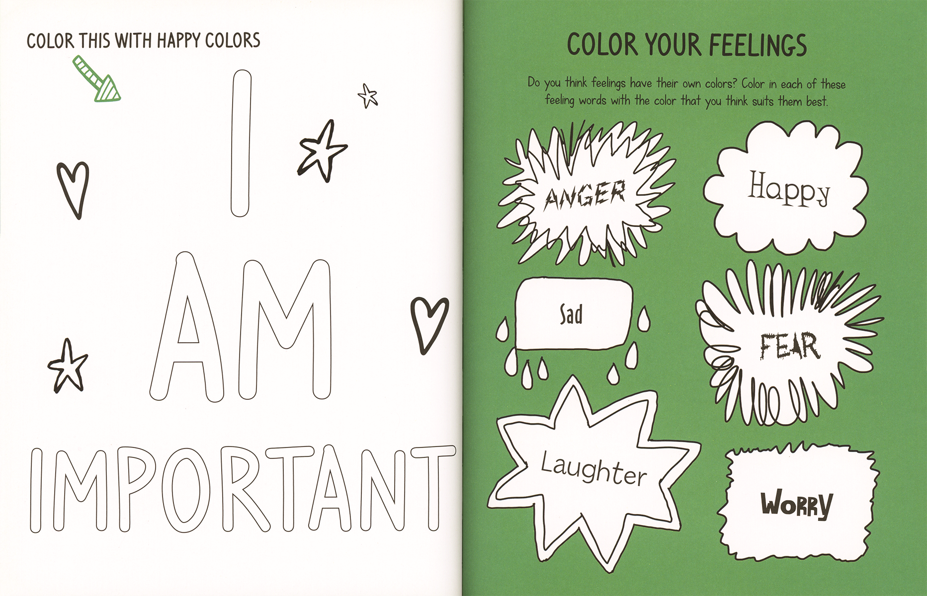 EDC Publishing - Wholesale Coloring & Activity Book - Kids & Baby - Mindful Kids: No Worries!2