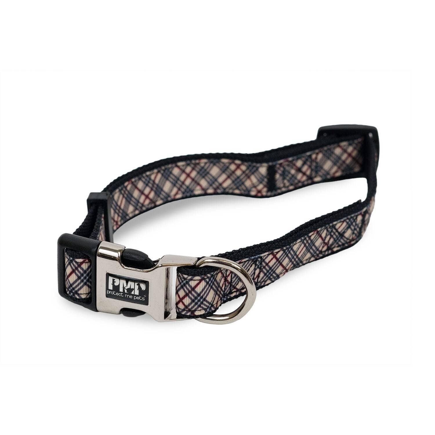 Dollar Paw - Vendita all'ingrosso Collare - Cani - Collare per cani in tartan beige2