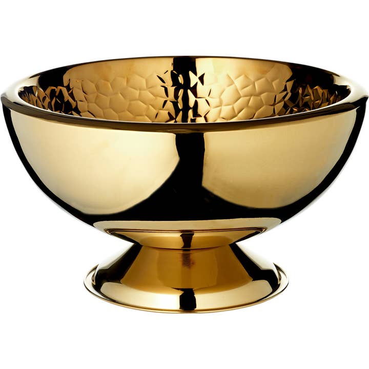 Secchiello per champagne Bruno oro con motivo interno Ø 43 cm per la vendita all'ingrosso da parte di EDZARD