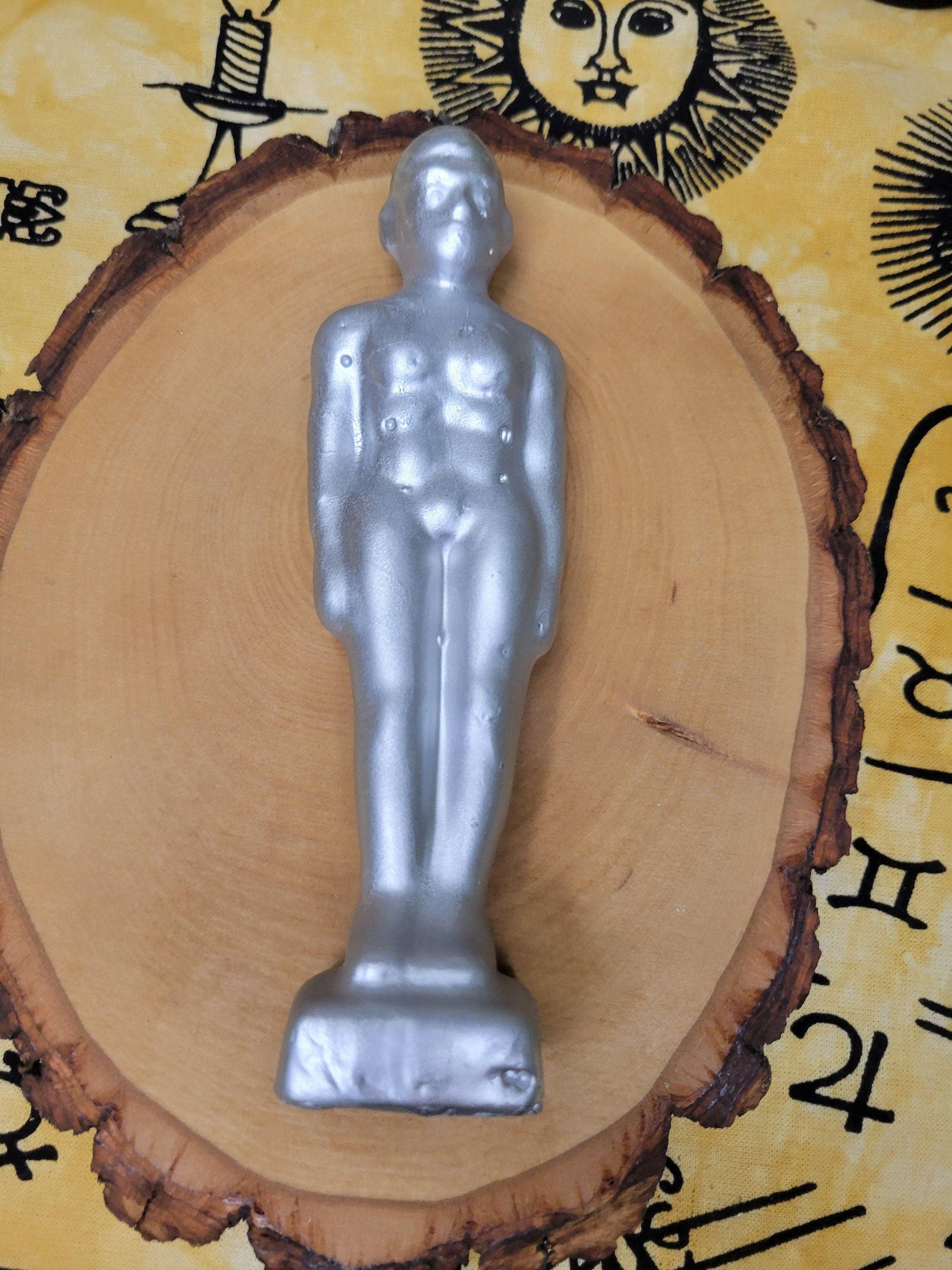 My Magic Place Shop - Wholesale Novelty Candle - Gold Lady Candle Silver Man  Ritual Candle Gold Man Figurine Candle Spell Candle4