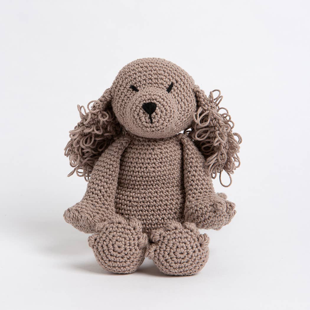 Wool Couture Company – wholesale Knitting/Crochet Supplies – Buddy Puppy Dog Intermediate Crochet Kit1