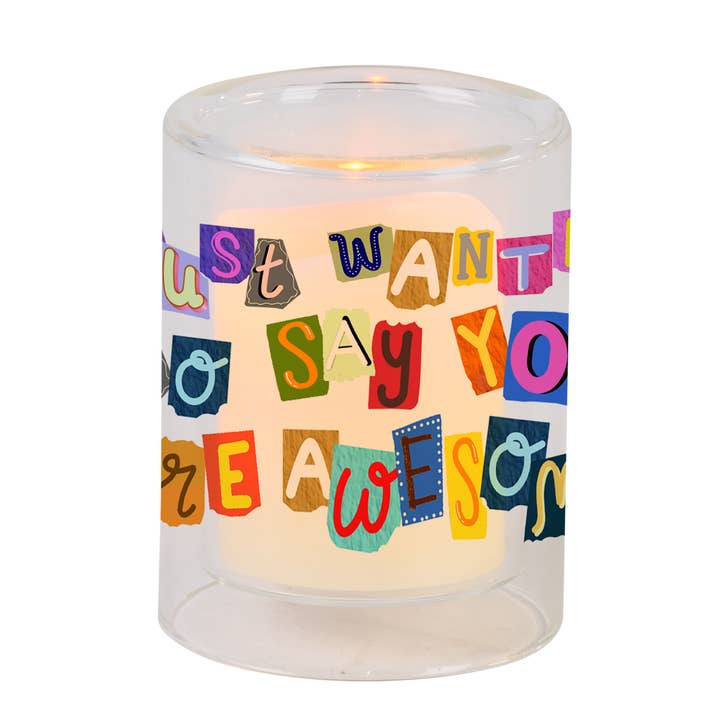 Candleholder Just Wanted To Say You Are for wholesale by Magnolia