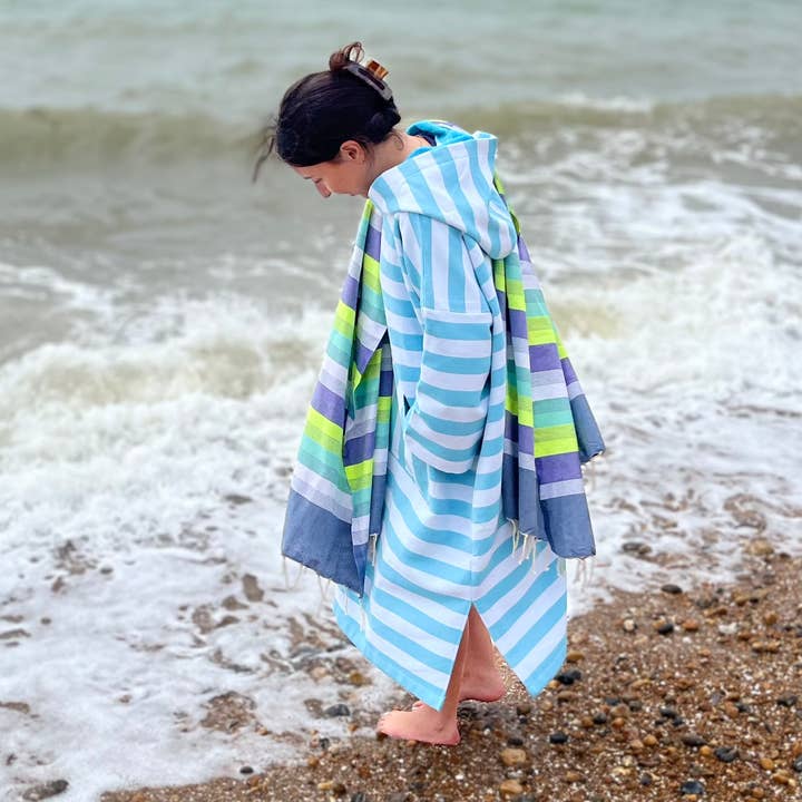 Cotton Towelling Changing Robe - Medium for wholesale by Dormitory