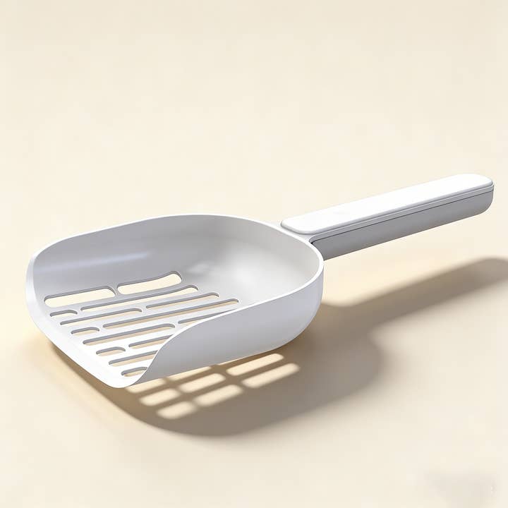 Large Thick Plastic Cat Litter Scoop, Color Mix_CWMM11985 for wholesale by PAWPAWwholesale