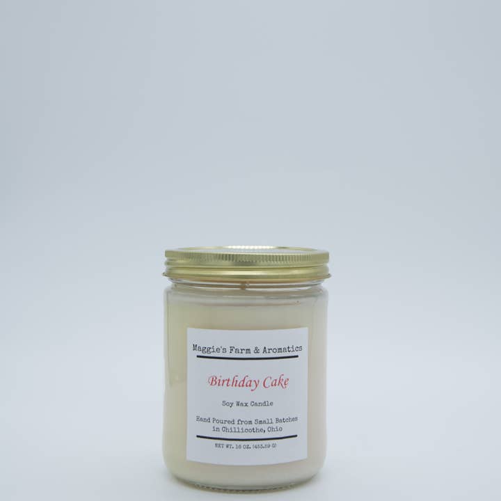 Maggie's Farm & Aromatics - Wholesale Jar/Filled Candle - Soy Candle/ Dye Free Candle/ Hand Poured/ Glass Jar Candle3