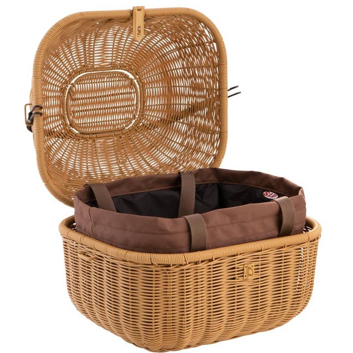 Falan Parts – wholesale Biking accessories – Luggage Basket SIP Classic brown | Vespa