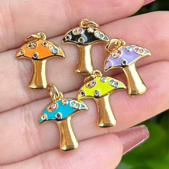 Breloques champignon pour la vente par Only Beads