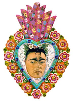 Tesoros Trading Company - Wholesale Sticker - Frida Diego on My Mind Sticker, USA1
