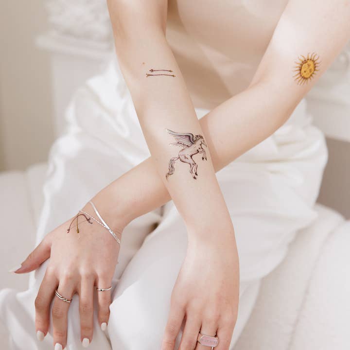 PAPERSELF - Wholesale Temporary Tattoo - Mythology Temporary Tattoos Stickers3