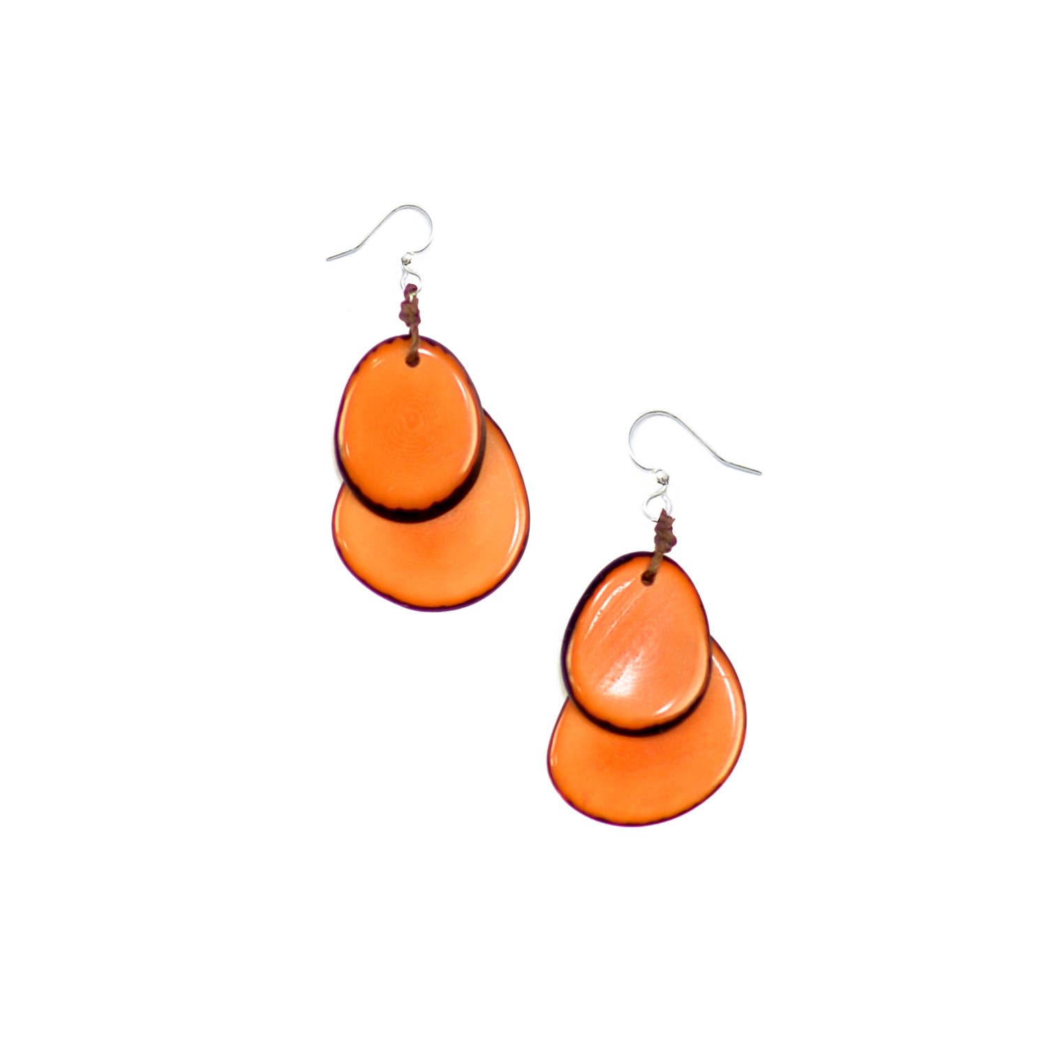 Organic Tagua Jewelry – Großhandel Ohrhänger – Fiesta Ohrringe13
