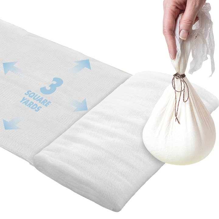 Tela de queso 100% algodón - 3 yardas cuadradas para venta al por mayor de LOLA