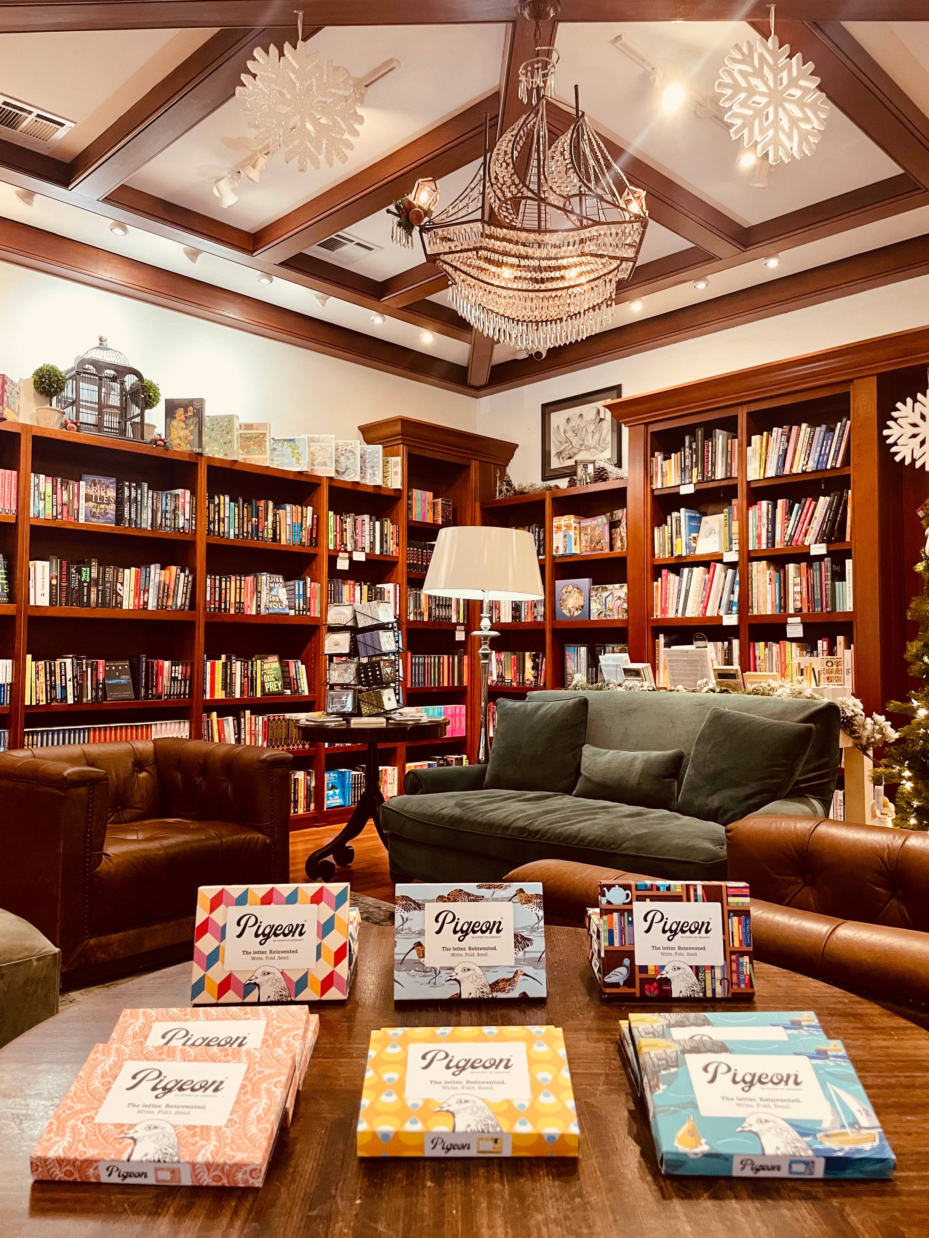 pigeonposted – Großhandel Briefpapier-/Postkarten-Set – Buchhandlung Tauben Faltbriefpapier Set, 6er-Pack3