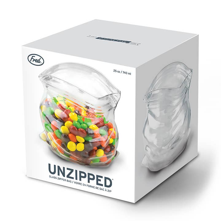 Fred - Wholesale Food Storage Wrap/Bag - Unzipped - Glass Bag