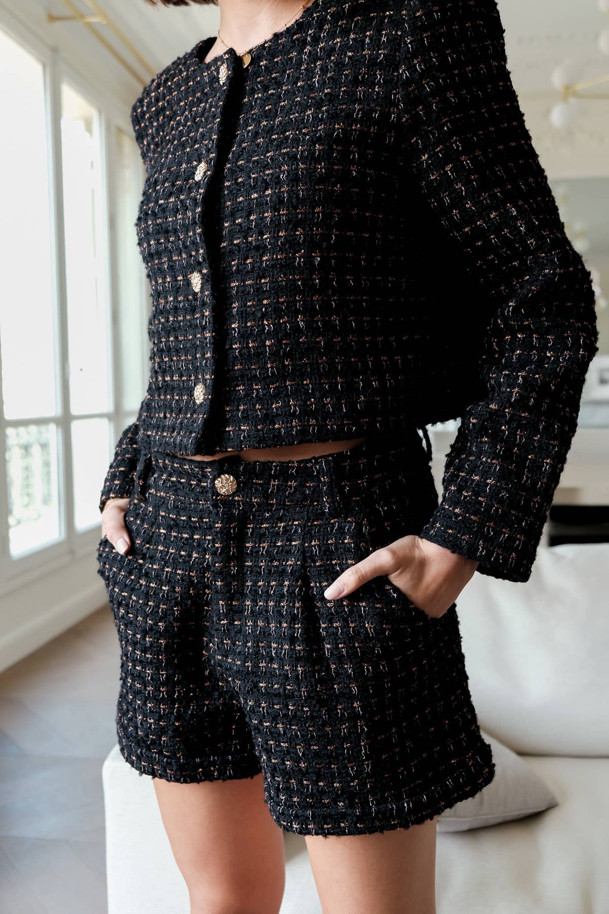 LOVIE & CO - Wholesale Shorts - Women's - Tweed shorts2