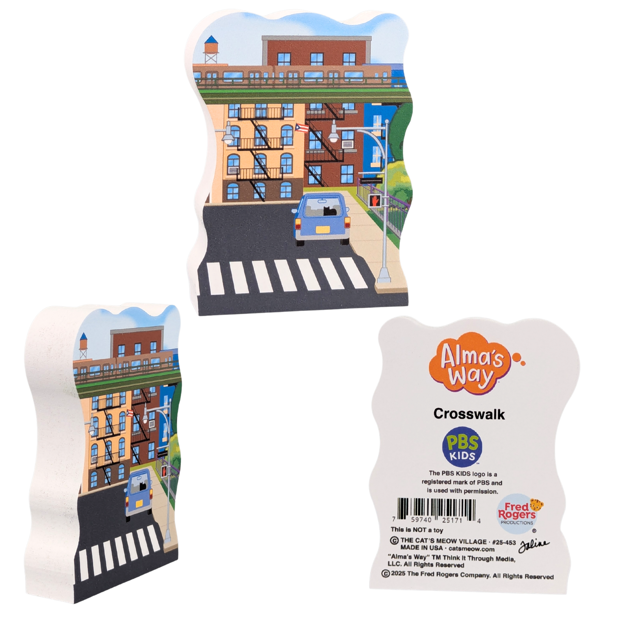 Cats Meow Village - Wholesale Decorative Tabletop Object - Alma's Way Neighbourhood (5pcs) -Cats Meow Village5