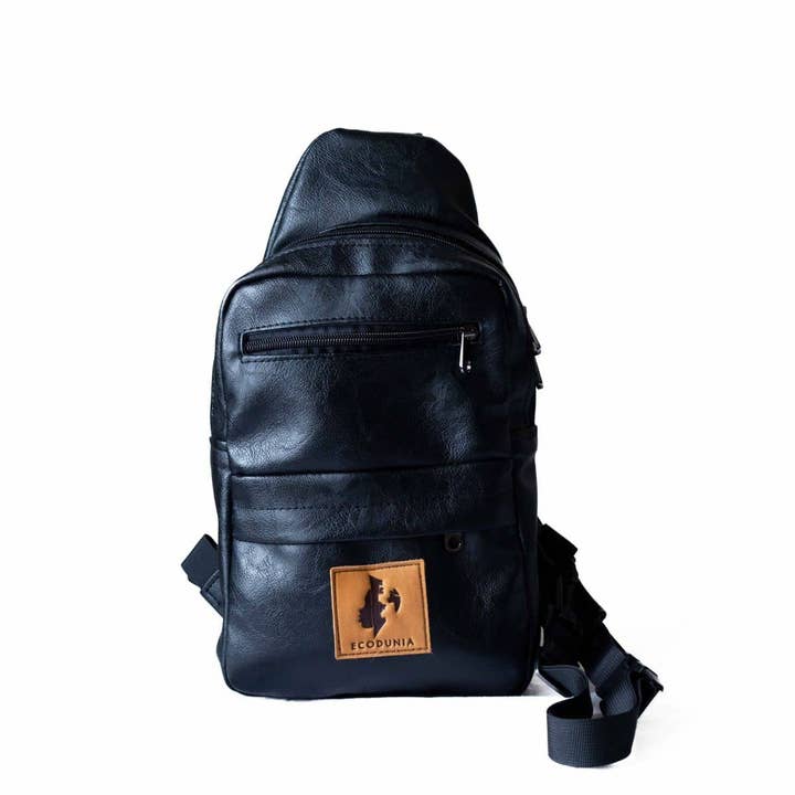 Ecodunia - Wholesale Crossbody Bag - Unisex - Large Vegan Leather Crossbody Sling Bag | Umoja11