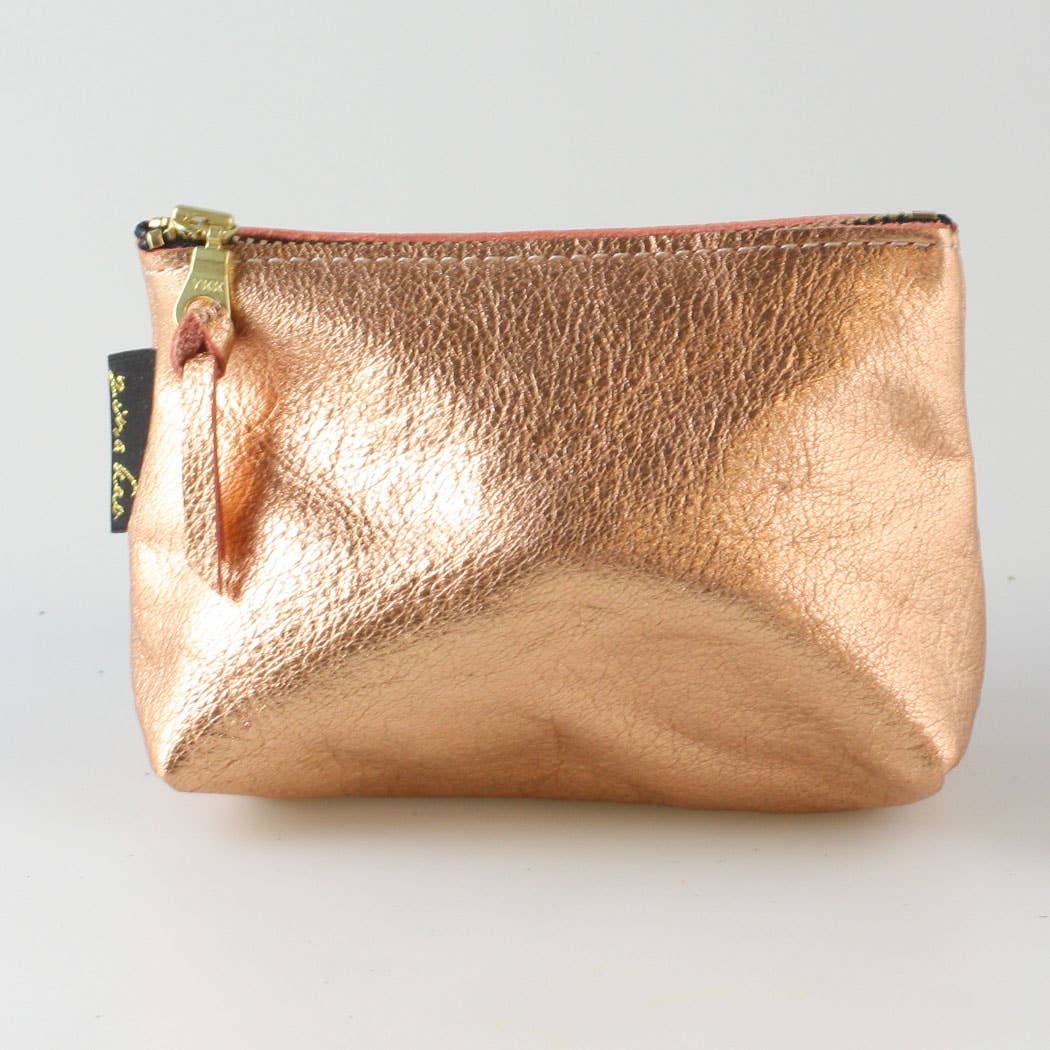 Zina Kao Exclusives – wholesale Make-up/cosmetic bag – The Smaller Metallic Makeup Clutch: 2 sizes! Bardot & Turner17