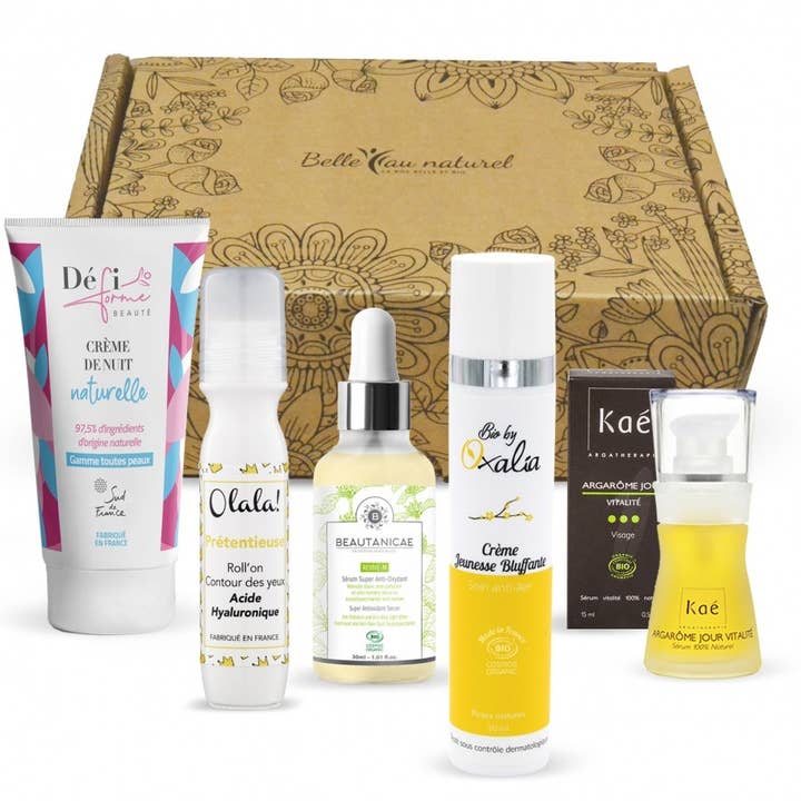 Set of 5 organic and French treatments “Eternelle Jeunesse” for wholesale by Belle au Naturel