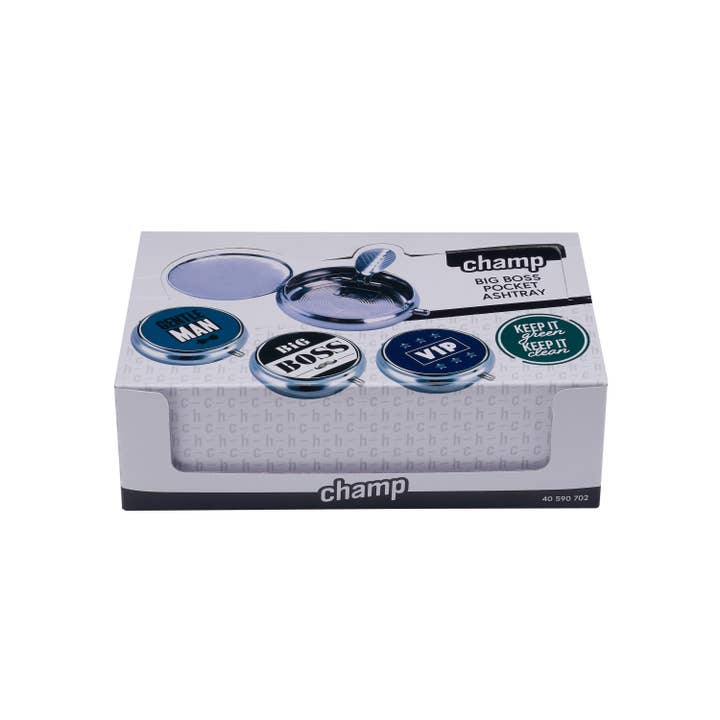 Champ by Polyflame - Wholesale Asbak - Zakkenasbak BIG BOSS POCKET ASHTRAY - DL129