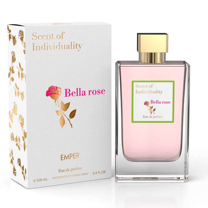 EMPER Bella Rose (Pour Femme) 100ML EDP per la vendita all'ingrosso da parte di FRAGRANCE WHOLESALE LTD