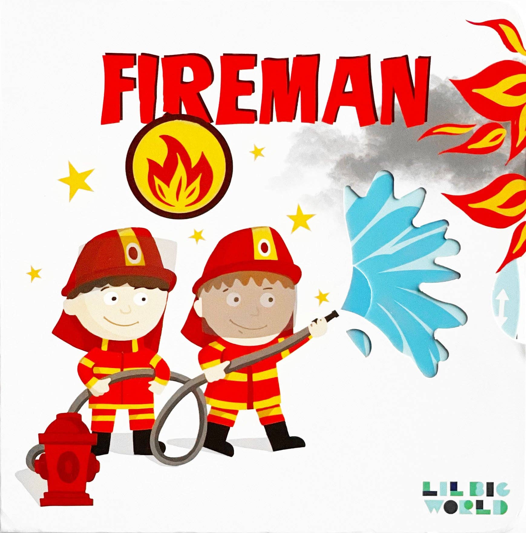 Lilbigworld - Wholesale Baby & Toddler Book (0-2) - Lilbigworld - The Fireman1