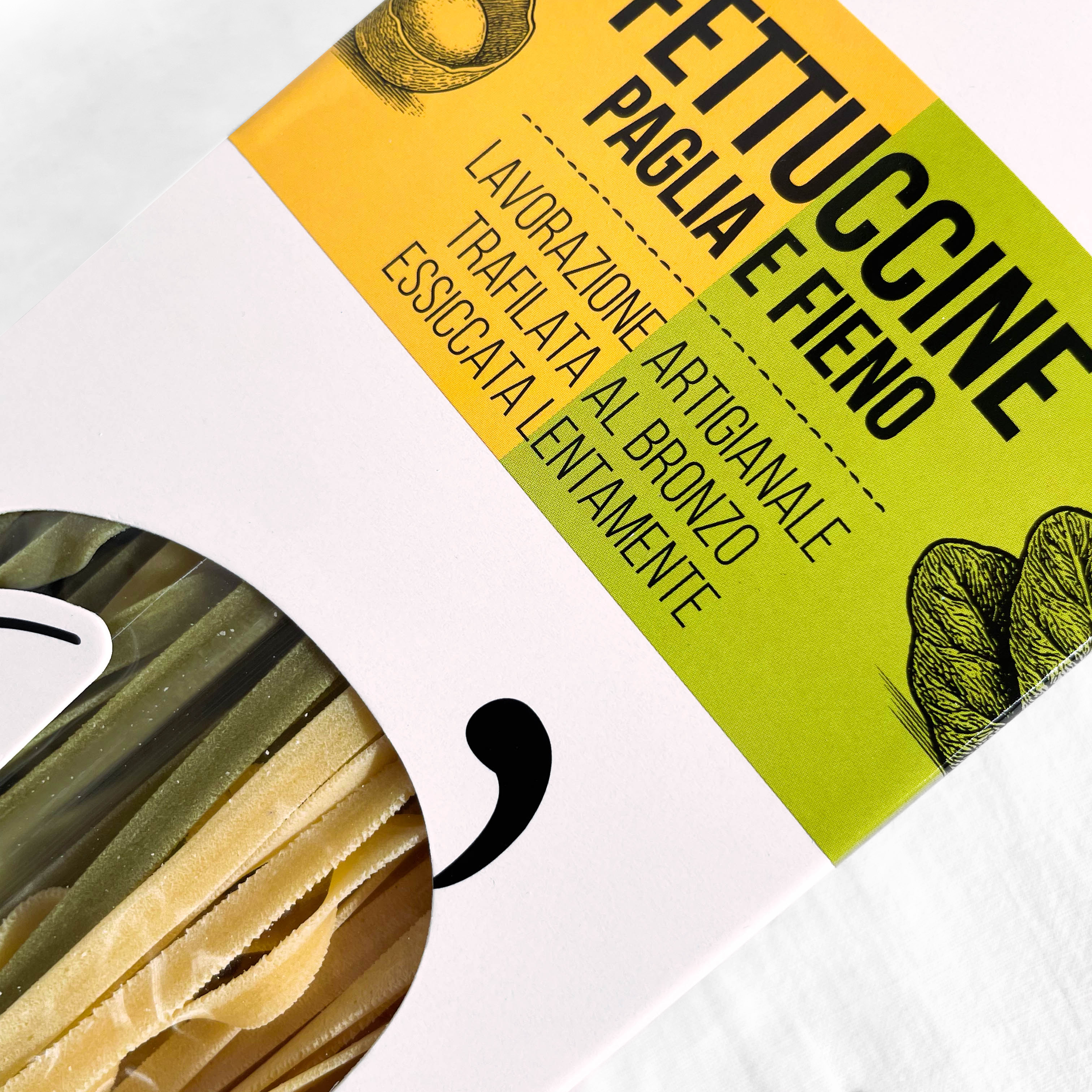 OLIO DI SERRA - Venta al por mayor Pasta - Fettuccine Paglia e Fieno (400 g)1