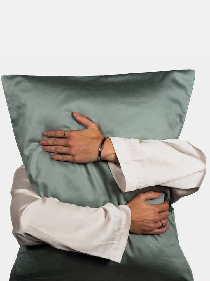 Pillowcase Sage Green (2-pack) for wholesale by Read The Label