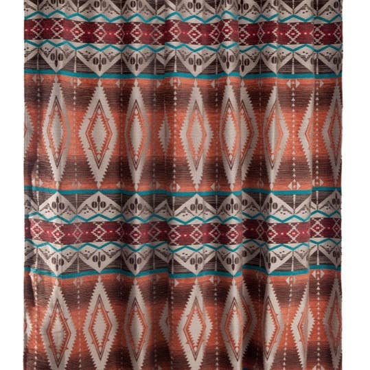Mojave Sunset Shower Curtain for wholesale by Carstens, Inc.