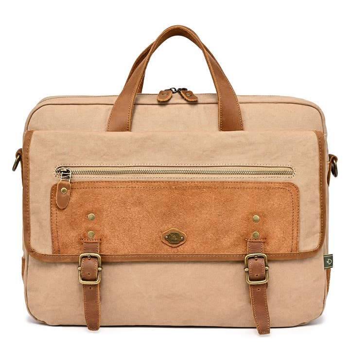TSD Brand – wholesale Briefcase – Unisex – Valley Oak Canvas Brief Bag38