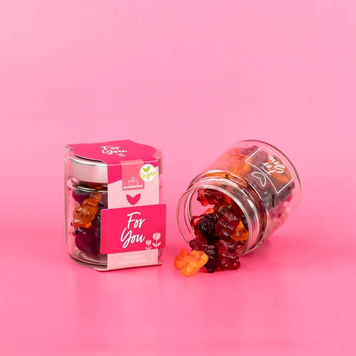 naschlabor GmbH - Venta al por mayor Gominolas - Chicle de frutas vegano para ti 120 g