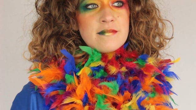 Zucker Feather Products - Vendita all'ingrosso Costume di carnevale - Donna - Boa in piuma Marabou - Peso medio - Rainbow Mix1