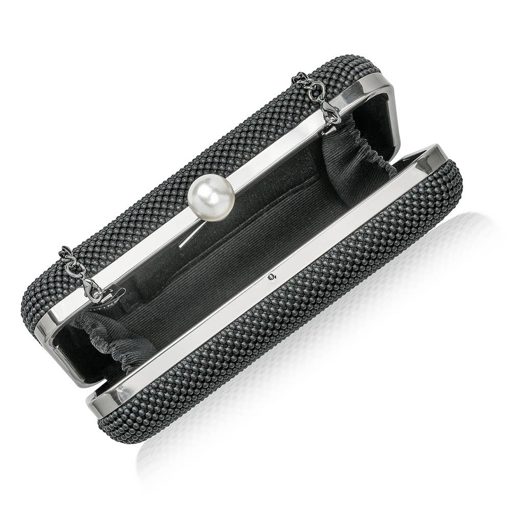 Whiting & Davis - Wholesale Clutch Bag - Women's - Cassie Pearl Minaudiere7