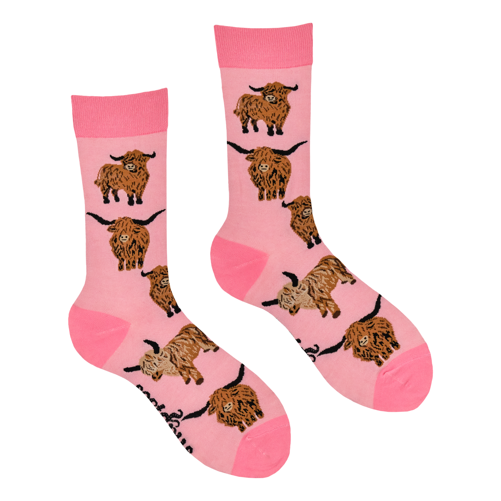 Socktopus - Wholesale Sokken - Uniseks - Highland Cow Socks - Och Aye the Moo!17