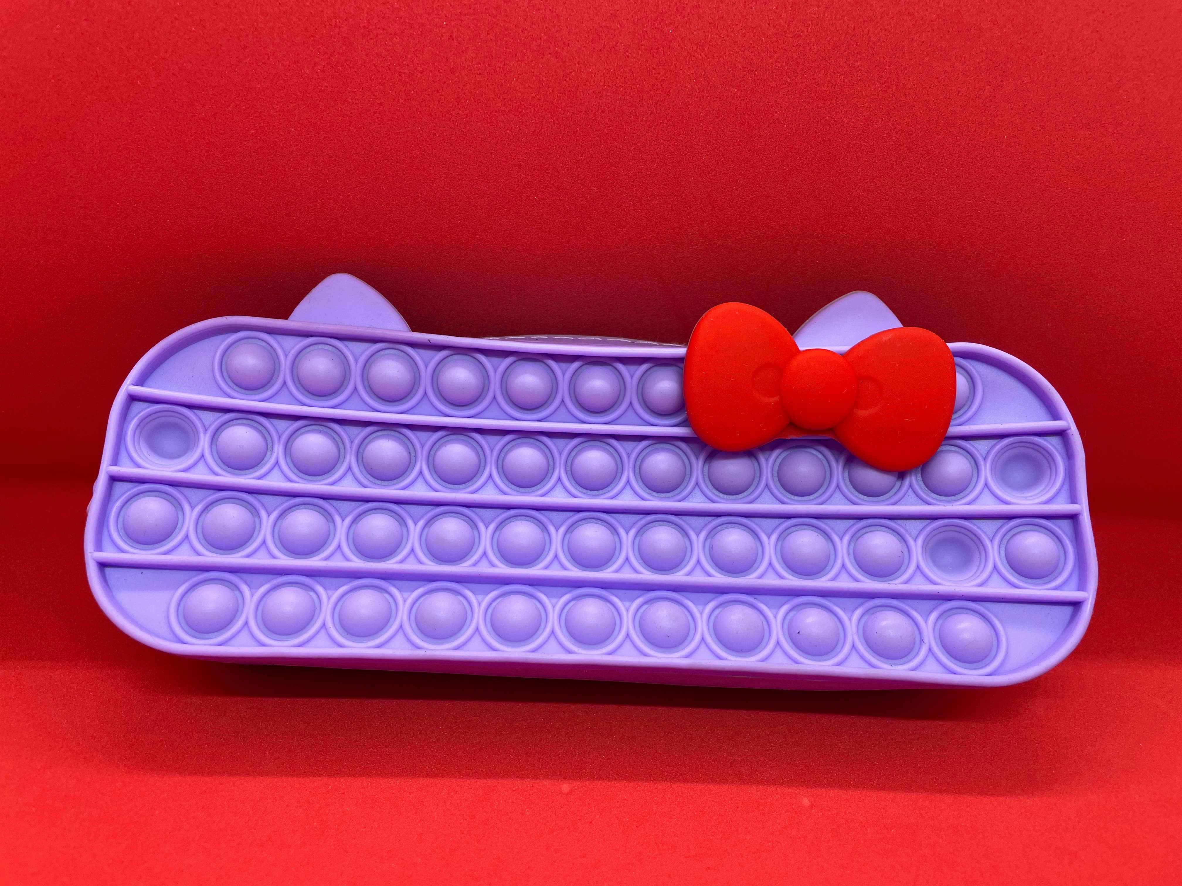 AlexisandGreenberg – wholesale Fidget Toy - Barn – Nya Kitty Fidget mode accessoarer penna väska med dragkedja4