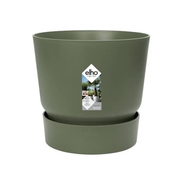 Oasis of Life - Wholesale Plant Pot - Greenville Plant Pot Green β D39 x H37 β Modern Flower Pot for Indoor & Outdoor β Large Planter β Elegant Cover Pot for Houseplants, Palms & Garden Plants1