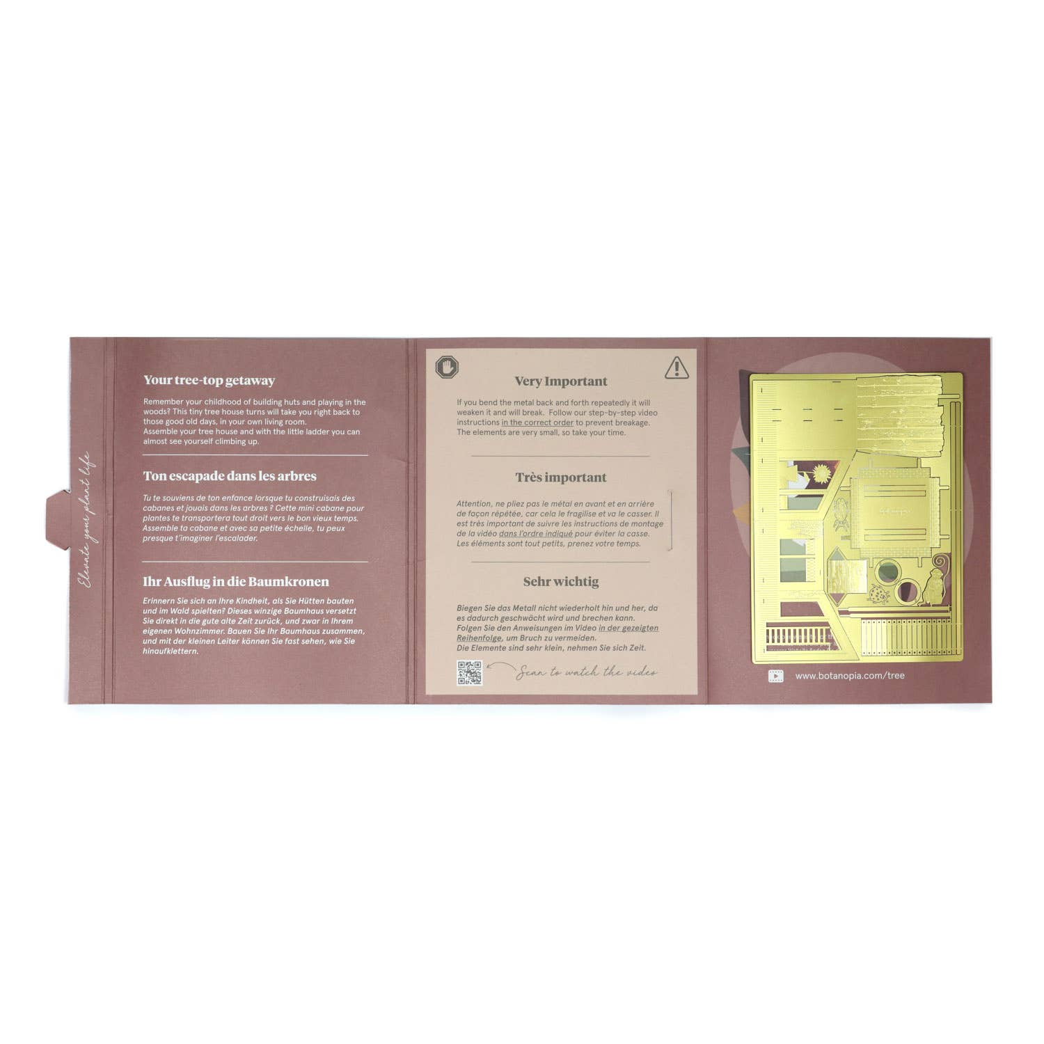 Botanopia - gifts , decor and cards for plant lovers – wholesale DIY craft kit – Tiny Treehouse for your plants10