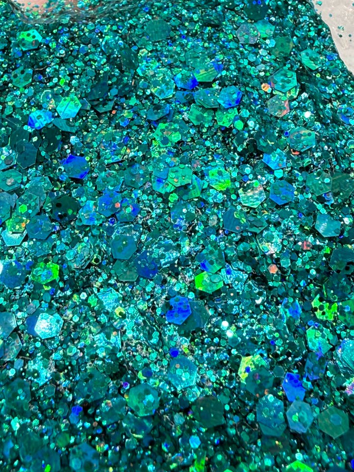 Teal Hair & Body Glitter for wholesale by Bliss Hair Glitter