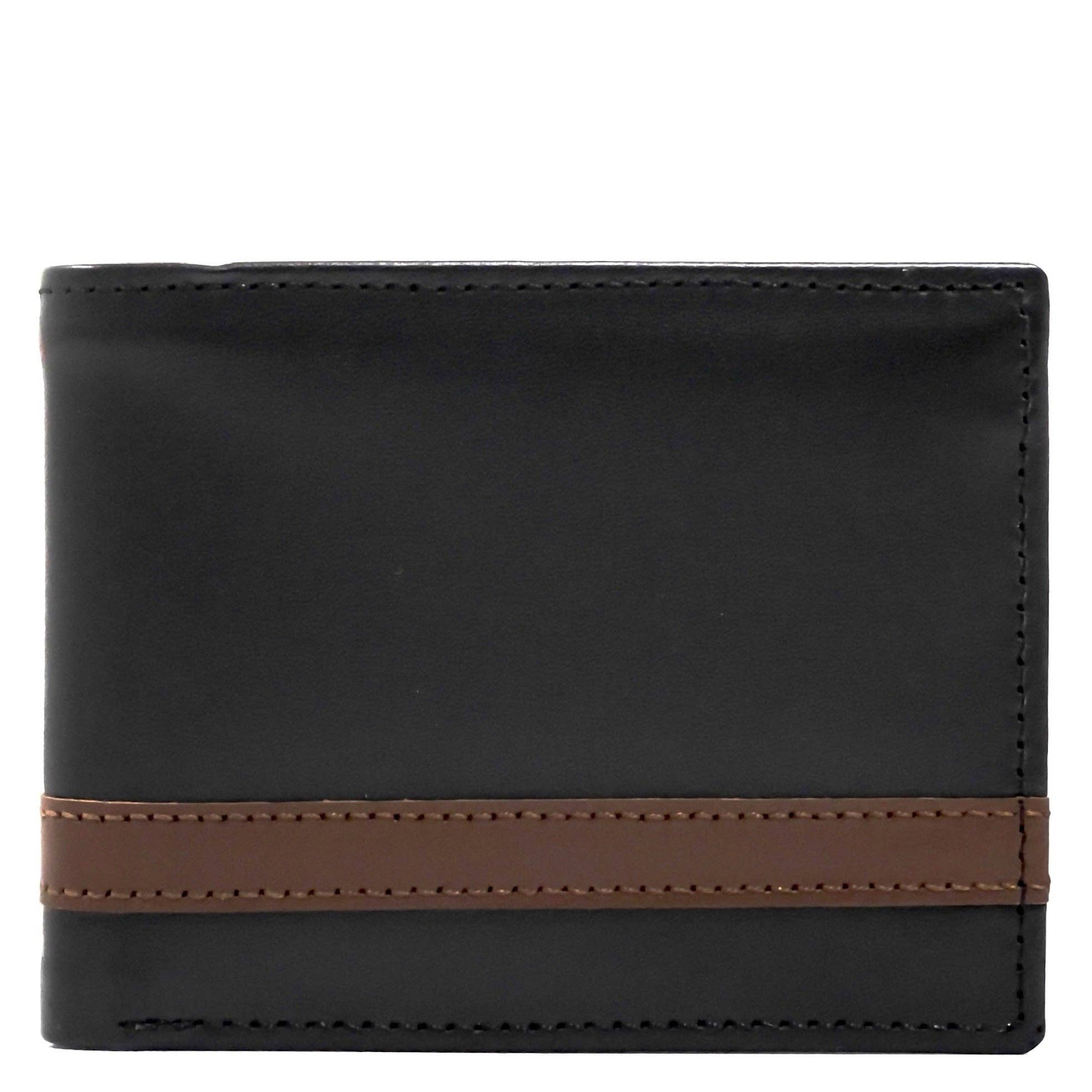 HAARLEM - Wholesale Wallet - Men’s - HAARLEM Men KUZE 22351 Leather Wallet Black3