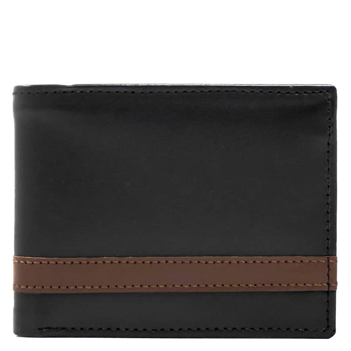 HAARLEM - Wholesale Wallet - Men’s - HAARLEM Men KUZE 22351 Leather Wallet Black3