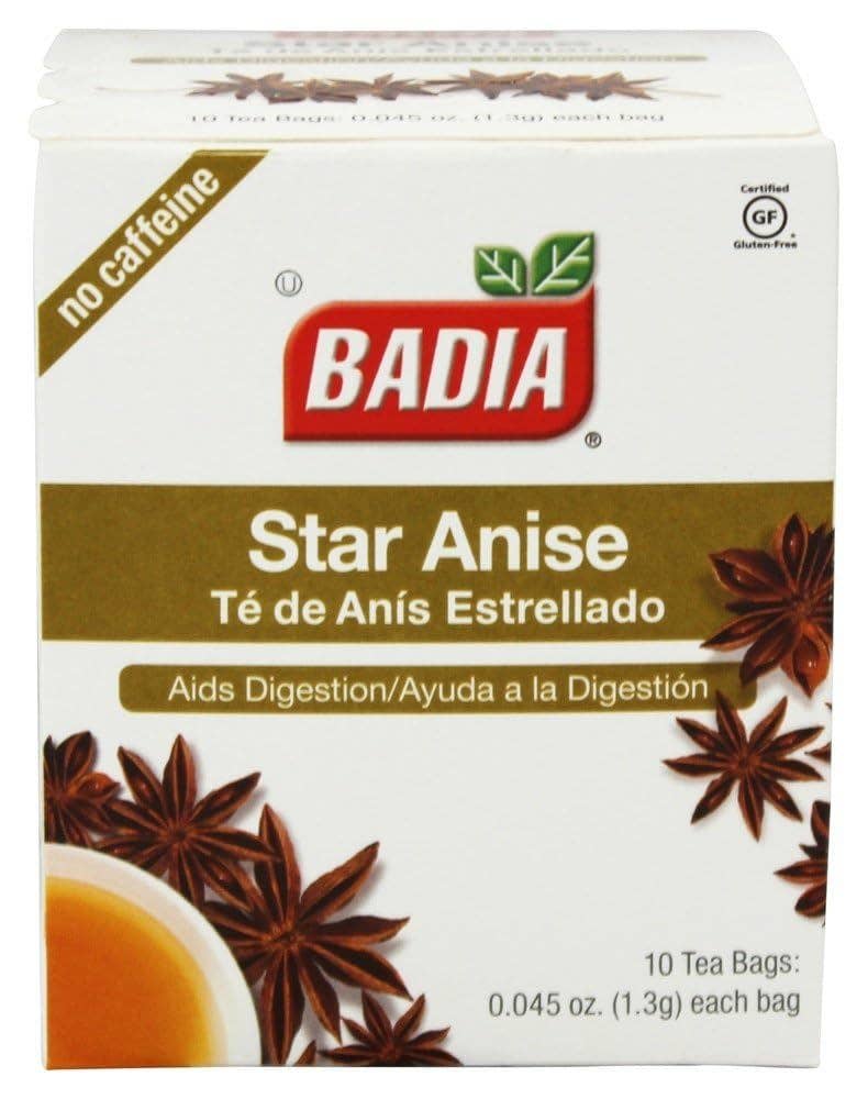 L&F Universal Goods - Wholesale Tea Bags - Badia Star Anise Tea Bags 20/10 bags0