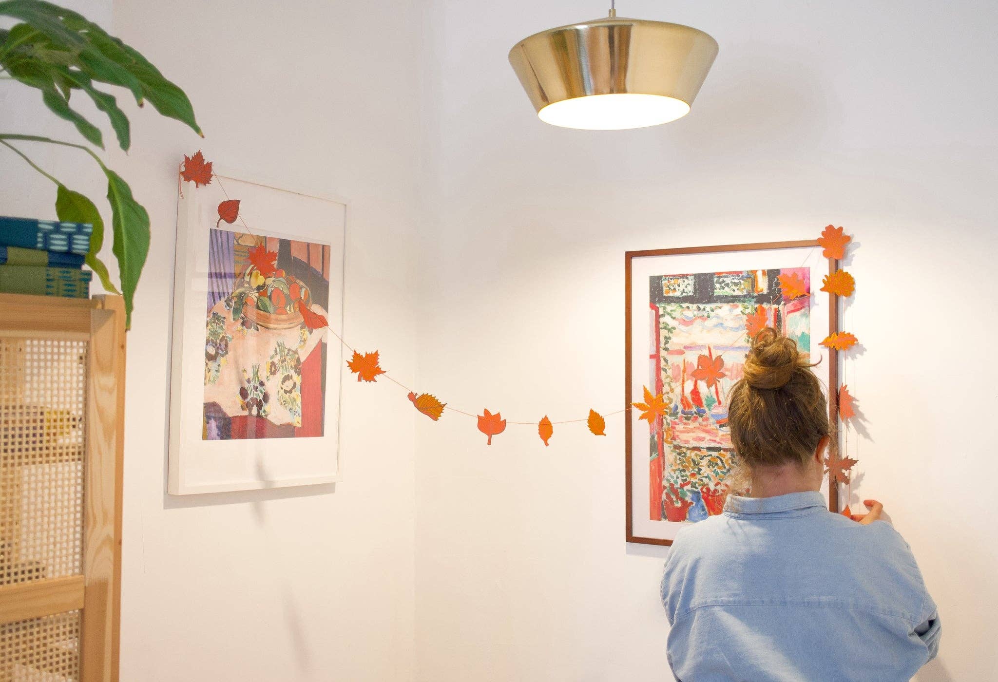 East End Press - Wholesale Bunting/Garland - Autumn Leaves Sewn Garland11