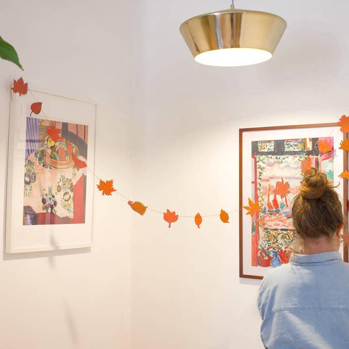 East End Press - Wholesale Bunting/Garland - Autumn Leaves Sewn Garland11