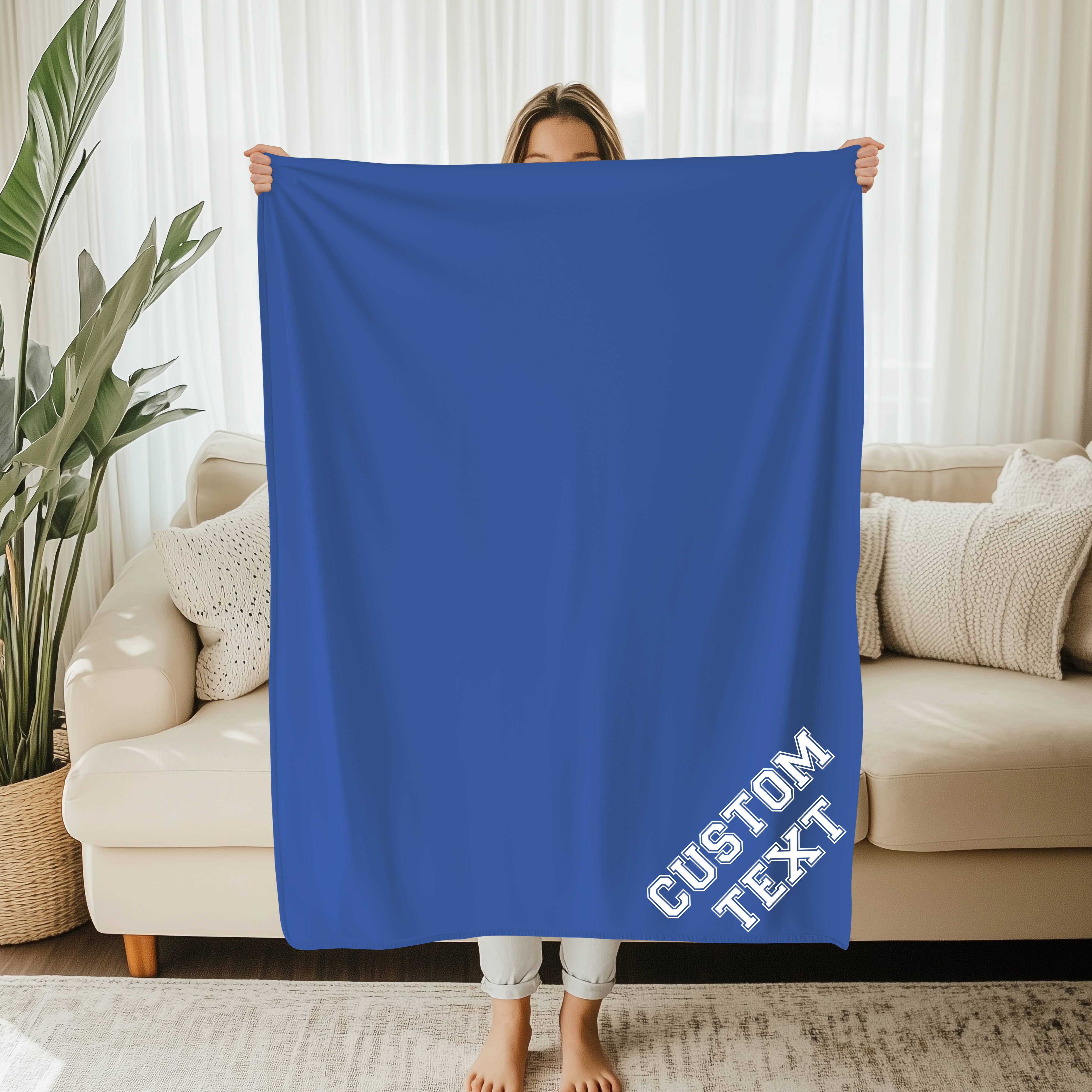 Nobullwoman Apparel - Wholesale Throw Blanket - CUSTOM Text Blanket, for Sports Teams, Your City or Resort6