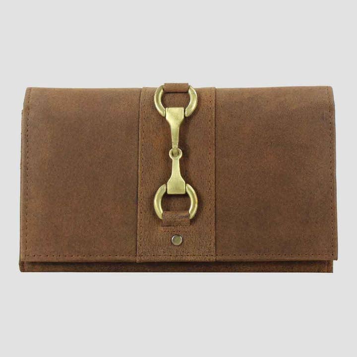 Isla Purse with Snaffle in Hunter Leather for wholesale by Grays 1922