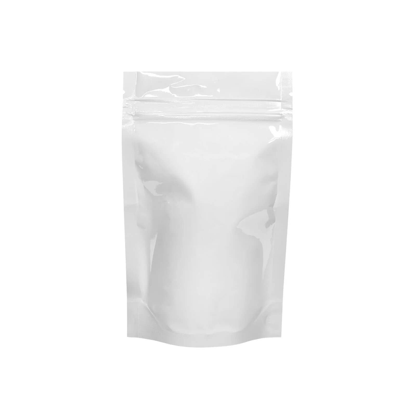 Human Objects® - Wholesale Food Storage Wrap/Bag - Mylar Bag Tear Notch All White 1/4oz2