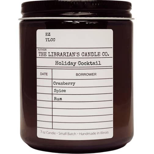 Holiday Cocktail for wholesale by The Librarian’s Candle Co